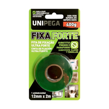 Fita Dupla Face 12mm 2m Fixa Forte EXP0535.0004 Unipega-361aeb96-546b-452c-8ab2-fbe8fcdc28b6