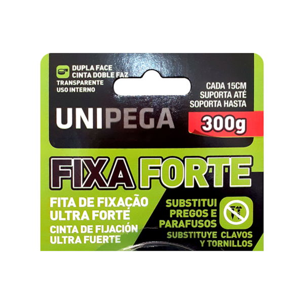 Fita Dupla Face 9mm 2m Fixa Forte EXP0535.0003 Unipega-49507df2-175a-4440-87a8-9b214570f883