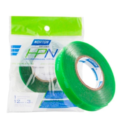 Fita Dupla Face HPN 12mm x 3m Norton-900a2a1f-431a-45e9-bf8b-7c4e6436c3fe