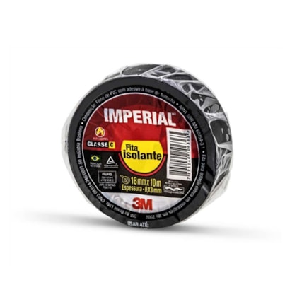 Fita Isolante 18MMx10M  Imperial Slim 3M