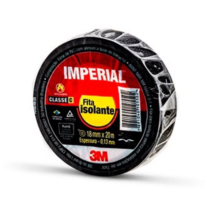 Fita Isolante 18MMx20M Imperial Slim 3M