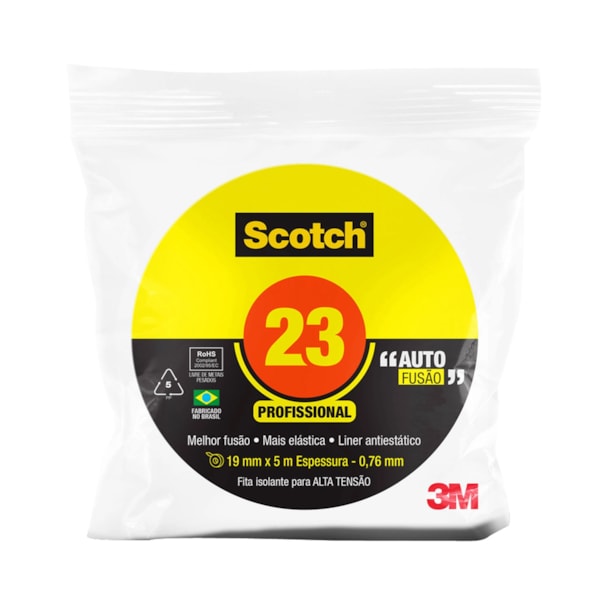 Fita Isolante 19MMx5M Alta Tensão 3M-dd31ee0a-3ac5-4b75-9b47-e5a0d49e4778