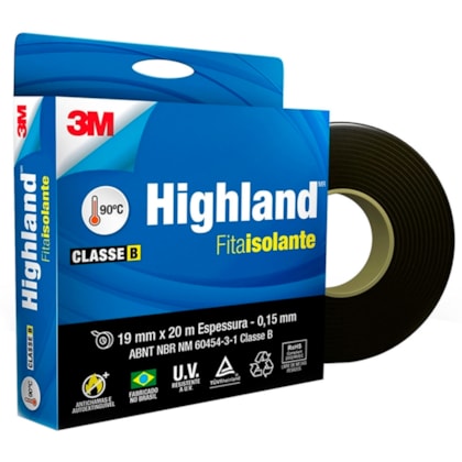 Fita Isolante 20Mx19MM Highland 3M-883290cf-7eda-482f-ac06-51d61b5b4971