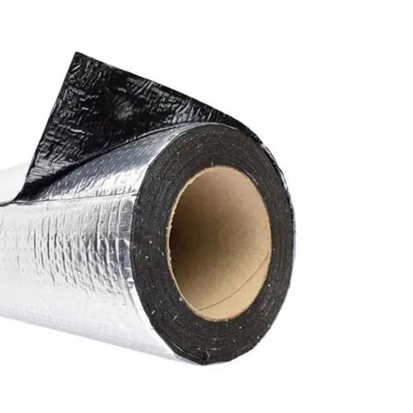 Fita Manta Asfáltica Aluminizada Autoadesiva Multiuso 10m X 90cm PlastBand 023 DPlastic-83f83d52-6ed6-4076-87c6-67a0c6dd64b0