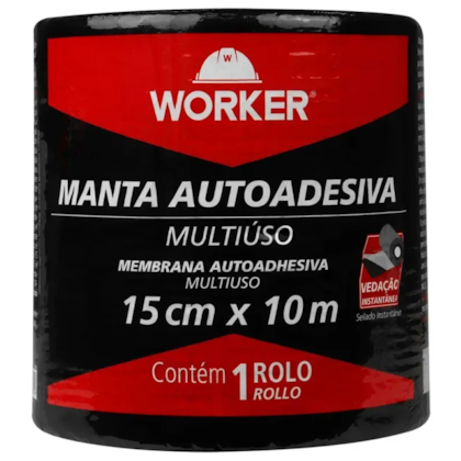 Fita Manta Autoadesiva Alumínio 15cmx10m - 343072 Worker-517ce89c-2510-4a00-8680-c47c648f0a85