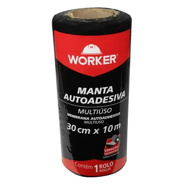 Fita Manta Autoadesiva Alumínio 30cmx10m - 460117 Worker-fff94d81-259b-4933-b132-7e9f3104cb1d