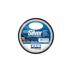 Fita Silver Preta 48MM X 5M 78072708274 TEKBOND