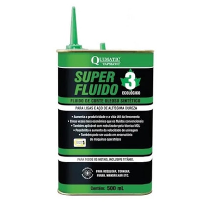 Fluido Corte Metais Dureza QUIMATIC3 500 mL AH1 - Quimatic