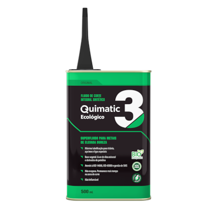 Fluido de Corte Para Metais Dureza QUIMATIC3 500ml Quimatic AH1