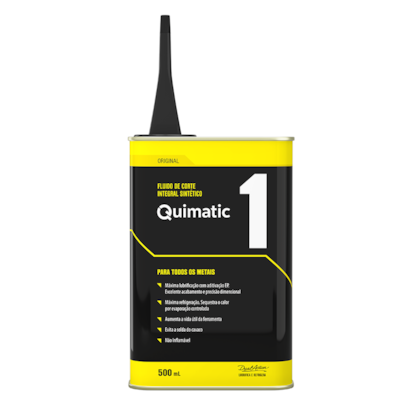 Fluido de Corte Todos Metais QUIMATIC1 - 500 mL AF1 Quimatic-7f7eacc0-22b8-416c-b956-3e93f416cd48
