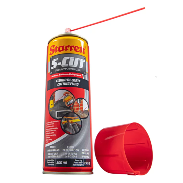 Fluído Lubrificante de Corte Spray 300ml  S-CUT300 Starrett-05c4bb95-736d-4960-80f3-36799d232ad6