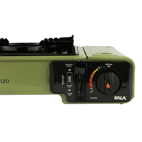 Fogareiro a Gás Araguaia Verde 366497 Kala-8551a455-8037-4fd9-bed7-3f49486530ec