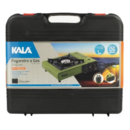 Fogareiro a Gás Araguaia Verde 366497 Kala-9b9adf2d-7551-49cf-8ba7-cf397bda9be6