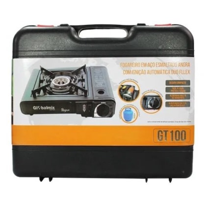 Fogareiro em Aço Esmaltado Angra com Ignição Automática sistema Duo flex GT100 Glomalmix-b13187d6-b900-4177-b2c7-2c29ac5a9133