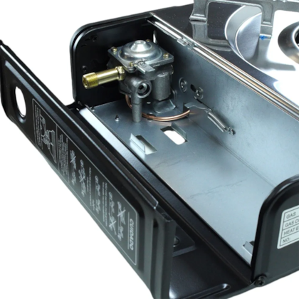 Fogareiro Horizontal 2 Bocas ETNA em Aço Inoxidável Com Sistema de Regulagem Nautika -14b709e4-982c-4311-8c61-8f908f81b08e