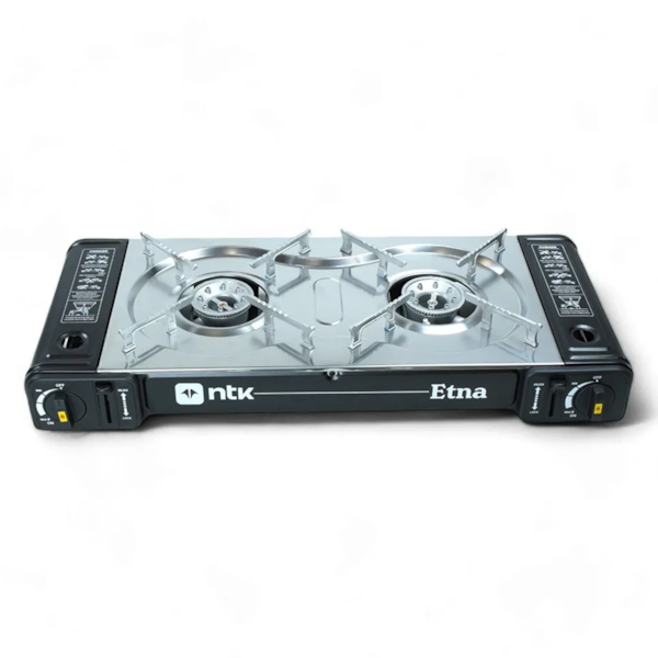 Fogareiro Horizontal 2 Bocas ETNA em Aço Inoxidável Com Sistema de Regulagem Nautika -c8ed1392-28a1-4281-8047-0b837283d1a2