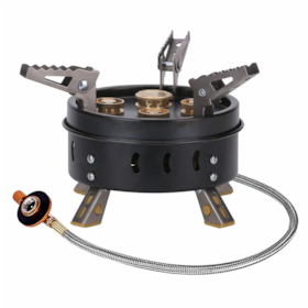 Fogareiro Super Chama Compacto Com Acendedor Portátil 224913 Nautika