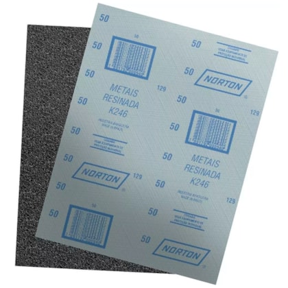 Folha de Lixa para Ferros Grão 40 225x275mm Norton-d74390a6-04be-4d5f-9957-c66594a75ffa