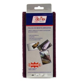Folha de Manta Abrasiva Média 110X225MM GR400 39.002 Disflex