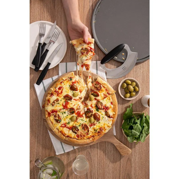 Forma para Pizza Grafite 30x1 cm - 1460/308 Brinox-506773e4-abcd-4ea1-a906-b4585086c71f