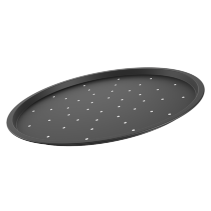 Forma para pizza Perfurada 30x1 cm Grafite - 1460/305 Brinox-cddd2ce7-4779-4c16-8fc6-5594688b4afd
