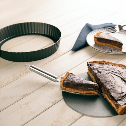 Forma Quiche Grafite 24X4,2 fundo removivel 1460/106 Brinox-13347582-cfe5-4d03-96f6-54fab8b27ab1