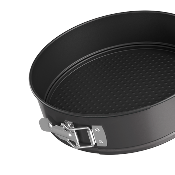 Forma redonda demontável Grafite 26x7cm - 1460/107 Brinox-695c7e43-a087-48f9-9701-375d0d448448