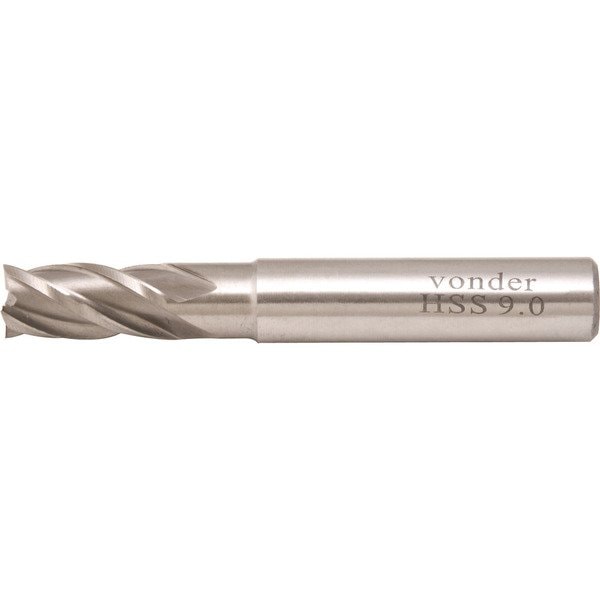 Fresa de Topo 10 mm 4 Cortes Aço Rápido 53.15.100.000 Vonder-9a08595e-1355-4f57-b45c-09e2928a2ab9