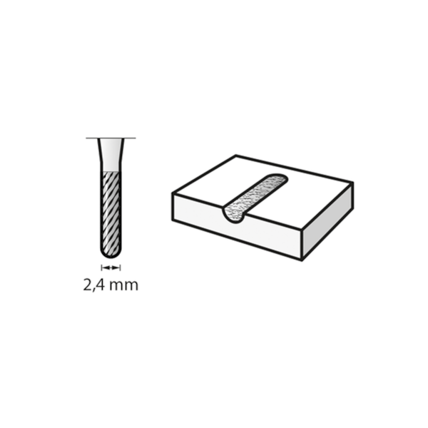 Fresa Escareador de Esculpir Ponta Redonda 2,4mm 9904 Dremel-e26caf65-a20b-4be5-bfe3-4eb6b512cdb9