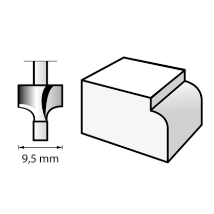 Fresa Para Borda Com Guia 2,4mm Dremel 2615000612-67a7d8c4-2fd9-420e-90d5-c910cda3ca5b
