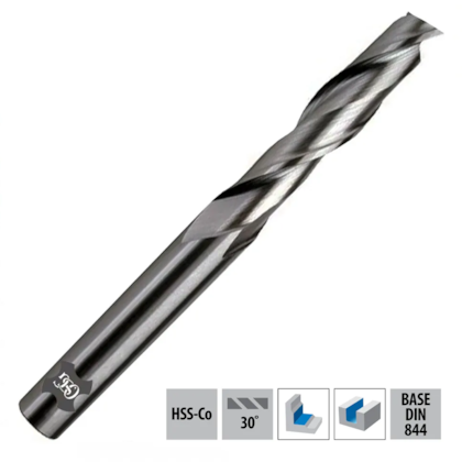 Fresa Topo Reto HSS-Co  6,0mm  2 Cortes EDL 801/2 Longa  DIN 844 N 15555 OSG-cf8407f2-0196-49b6-9aaf-6ce0264bc770