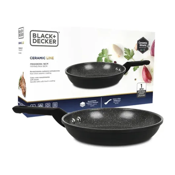 Frigideira 18cm 1,1L Cerâmico BXCWHCFP001 Black&Decker-8b109188-6bd8-4a93-8680-8c9f37237a20
