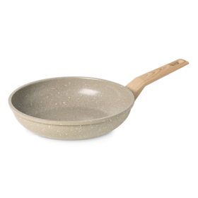 Frigideira 18CM Com Revestimento Cerâmico Antiaderente Marble Cinza Dust 15218301 Oster 