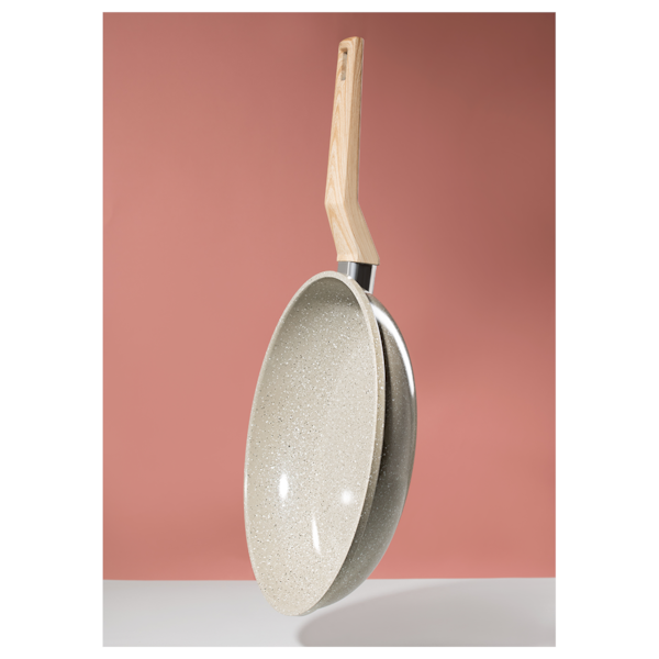 Frigideira 18CM Com Revestimento Cerâmico Antiaderente Marble Cinza Dust 15218301 Oster -2041e6c5-ad0b-4bde-918d-c135a692f38f