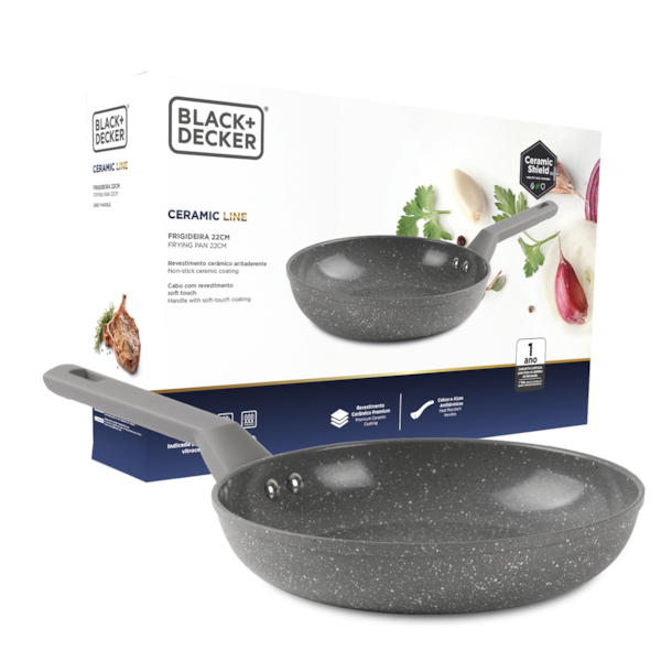 Frigideira 22cm 1,5L Cerâmico BXCWHCFP009 Black&Decker-81d6174a-ad00-4d70-8326-5f6bc1156ade