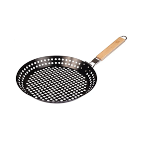 Frigideira Antiaderente Grelha Portátil Preta 256900 BELFIX