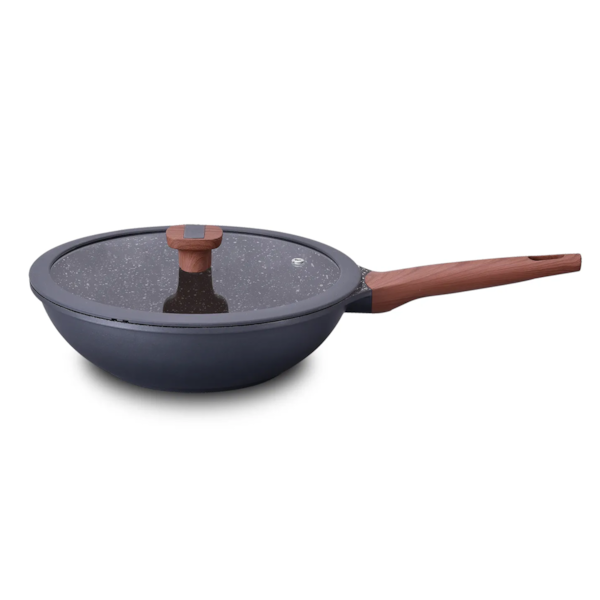 Frigideira Antiaderente Wok 30cm 5,3 litros Titanium 8474 MTA-1422788f-1811-4184-82fc-6264abcc5a56