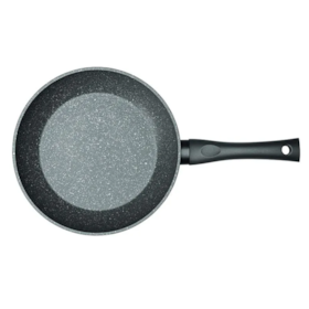  Frigideira Cerâmica Antiaderente Orion em Alumínio 0,9L 20cm C/Indução 4813354 Preta Brinox