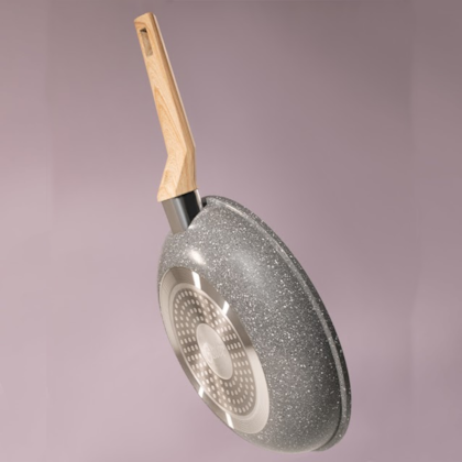 Frigideira Cerâmica Marble Alumínio com Revestimento Antiaderente 24cm Dark Grey 138306.01 Oster -65e589ff-1eb3-4486-9c74-5c2a8c362e1c