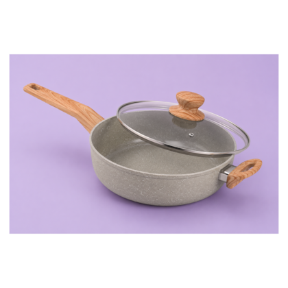 Frigideira Com Tampa 24cm 2,7L Antiaderente Marble Edition Cinza Dust 15218702 Oster-98d22993-8288-401b-8ae4-f89ea0d1afa6
