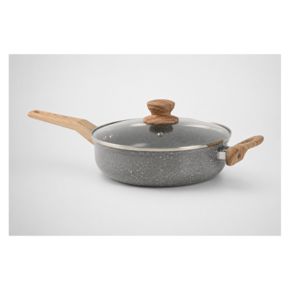 Frigideira Com Tampa 24CM 2,7L Antiaderente Marble Edition Dark Grey 15217702 Oster-ab7b58d6-6644-4c81-bb2b-597bb6d97e50