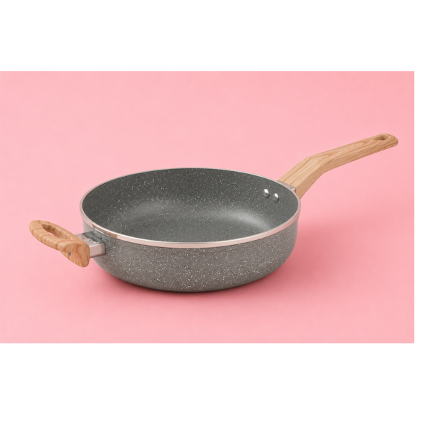 Frigideira Com Tampa 24CM 2,7L Antiaderente Marble Edition Dark Grey 15217702 Oster-db35683f-1ed7-4c57-add3-81829e033c1f