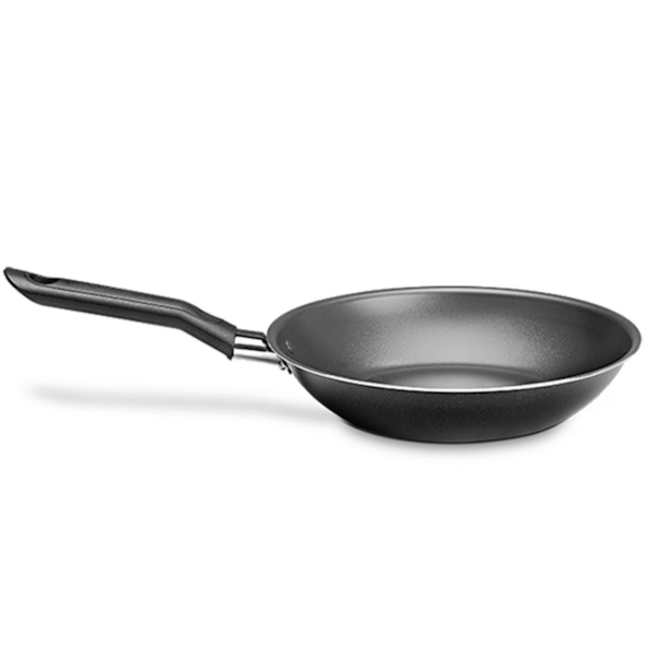Frigideira Ebony Antiaderente Pro Flon em Alumínio 22cm x 4cm 1,2LPreta 7190/454 Brinox-81af81b8-bf85-4511-8053-8539e165078d