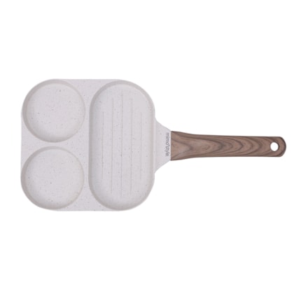 Frigideira Grill 3 em 1 Style Cook em Alumínio Indução 18cm Marmol 10585 Mimo Style -4d4cb2af-43ba-4e0d-807f-9a309575884d