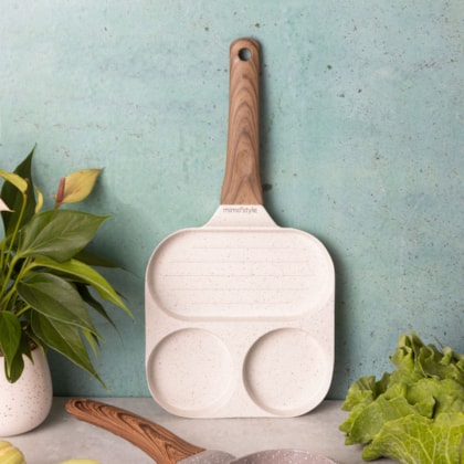 Frigideira Grill 3 em 1 Style Cook em Alumínio Indução 18cm Marmol 10585 Mimo Style -a0a50c05-b886-46ce-bcda-c740a616a043