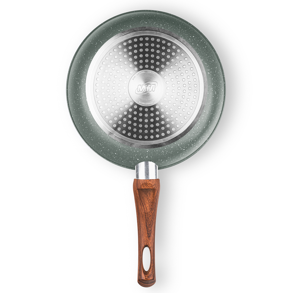 Frigideira Induction Pro Ceramic-Flon em Alumínio 1,8Lx24cm Garden
