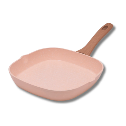 Frigideira Quartzo Grill Quadrado Indução 24cm 10806 Mimo Style