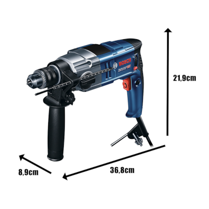 Furadeira Elétrica Reversível 800W 220V 1/2