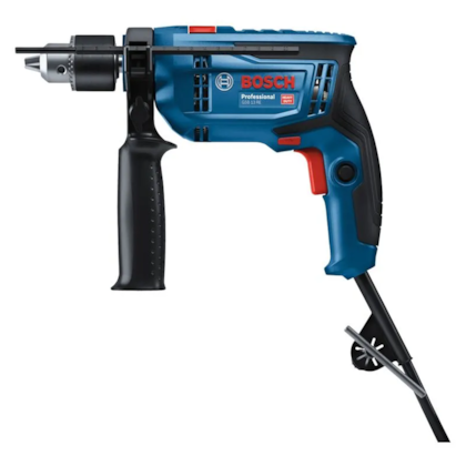 Furadeira Impacto Reversível 650W 110V GSB 13 RE+23AC Bosch 