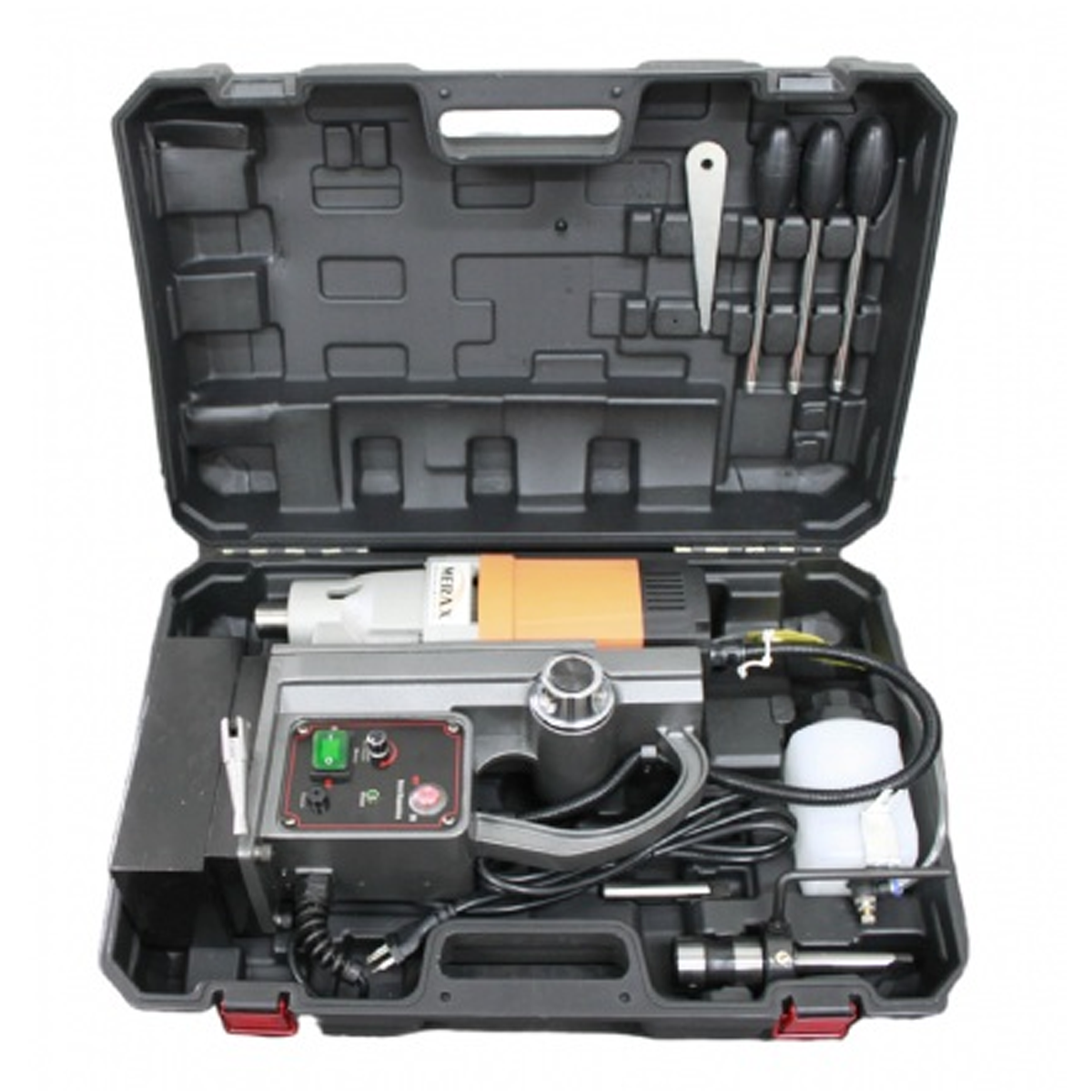 Furadeira Industrial de Base Magnética 60hz 1500W 220V com Maleta